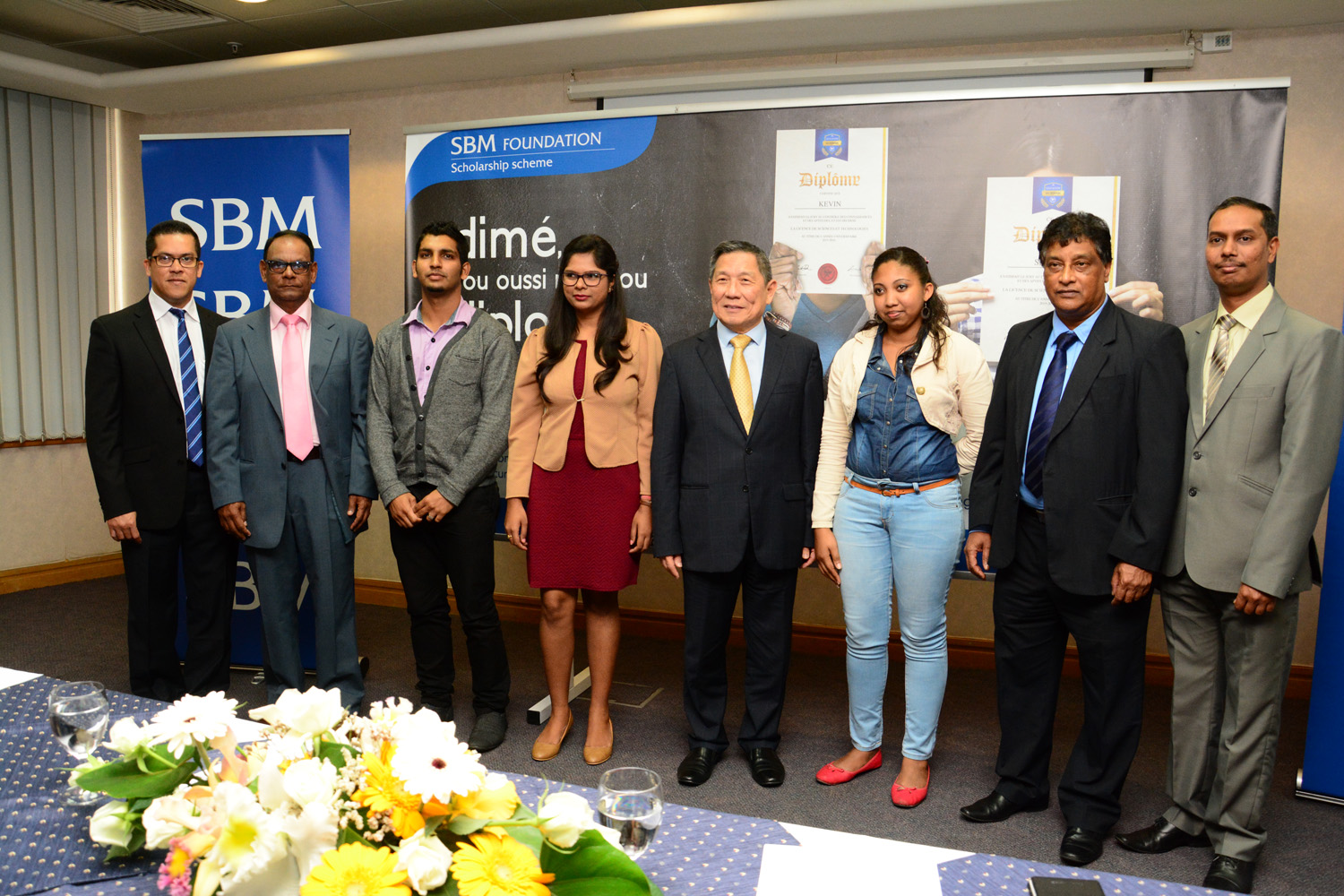 Launching of the SBM Scholarship Scheme