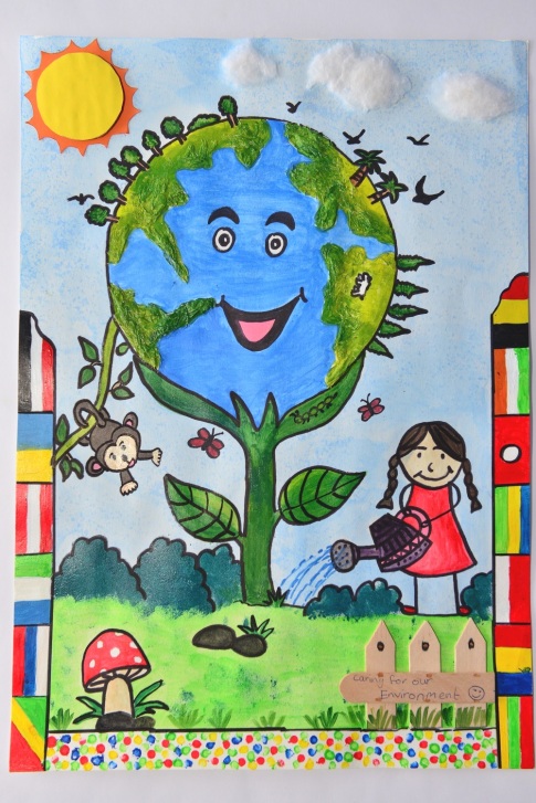 BEST PAINTING ON WORLD ENVIRONMENT DAY DRAWING || SAVE ENVIRONMENT POSTE...  | World environment day, Environment painting, Save environment posters